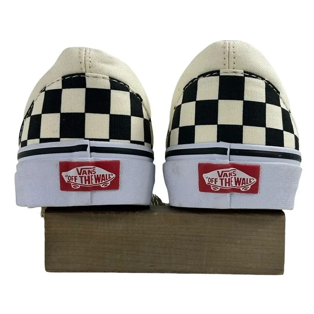 VANS Classic Slip-On Checkerboard Sneakers Women’s Size 7.5 Men’s Size 6